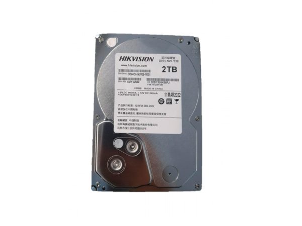 მყარი დისკი, Hikvision,HDD, 2TB, DS20HKVS-VX1