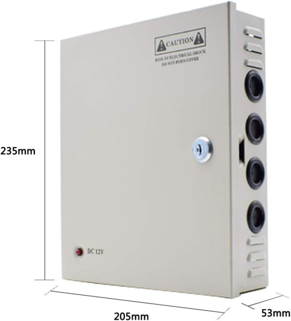 TT-PS12109 12V 10A 9CH power box,220V - Image 3