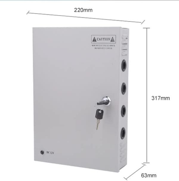 TT-PS122018 12V 20A 18ch power box,220V - Image 5