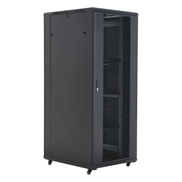 საკომუნიკაციო კარადა (რეკი) A36622 - 22U 600x600mm with 2 fans
