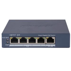 სვიჩი POE DS-3E1505P-EI,4 Port Gigabit Smart POE Switch