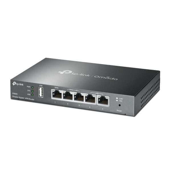 როუტერი ER605, Gigabit VPN Router, Gateway, - Image 4