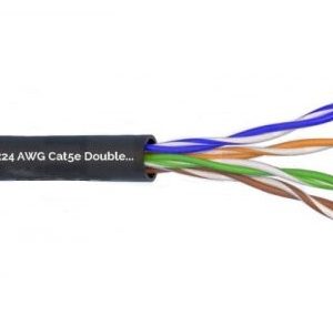 ქსელის კაბელი Elan UTP CAT5e Jelly outdoor 4x2x24AWG_099243 (305მ)