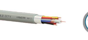 ქსელის კაბელი გარე მონტაჟის (ტროსით) CAT 5e U/UTP 4x2x24 AWG-CU - PE - DATA CABLE with MESSENGER (Z11441-AP)
