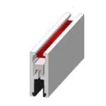 CLAMP PROFILE FOR GLASS LEAF (390712)