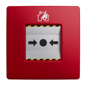 საგანგაშო ღილაკი (წითელი)  Ajax Manual Call Point (Red)