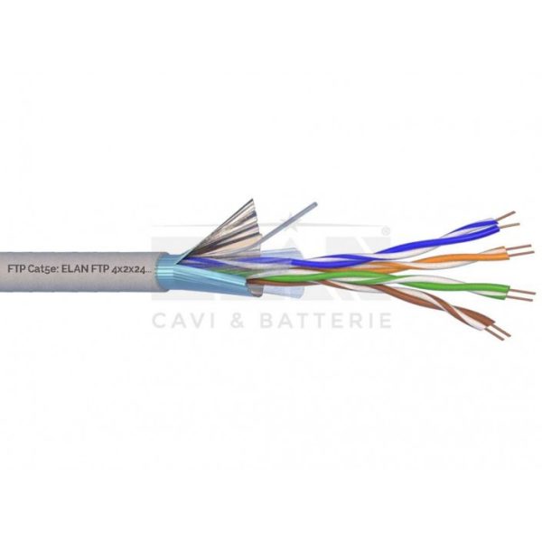 ქსელის კაბელი Elan FTP CAT5e 4x2x24AWG_098243S (305მ) - Image 3