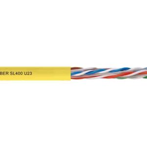 ქსელის კაბელი (შიდა გამოყენების) CAT 6 U/UTP 4x2x23 AWG-CU - PE - DATA/LAN CABLE (305m) (11472)